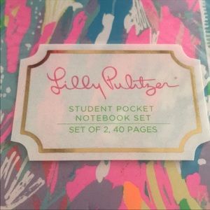 New Lilly Pulitzer Floridita Print Notebook Set